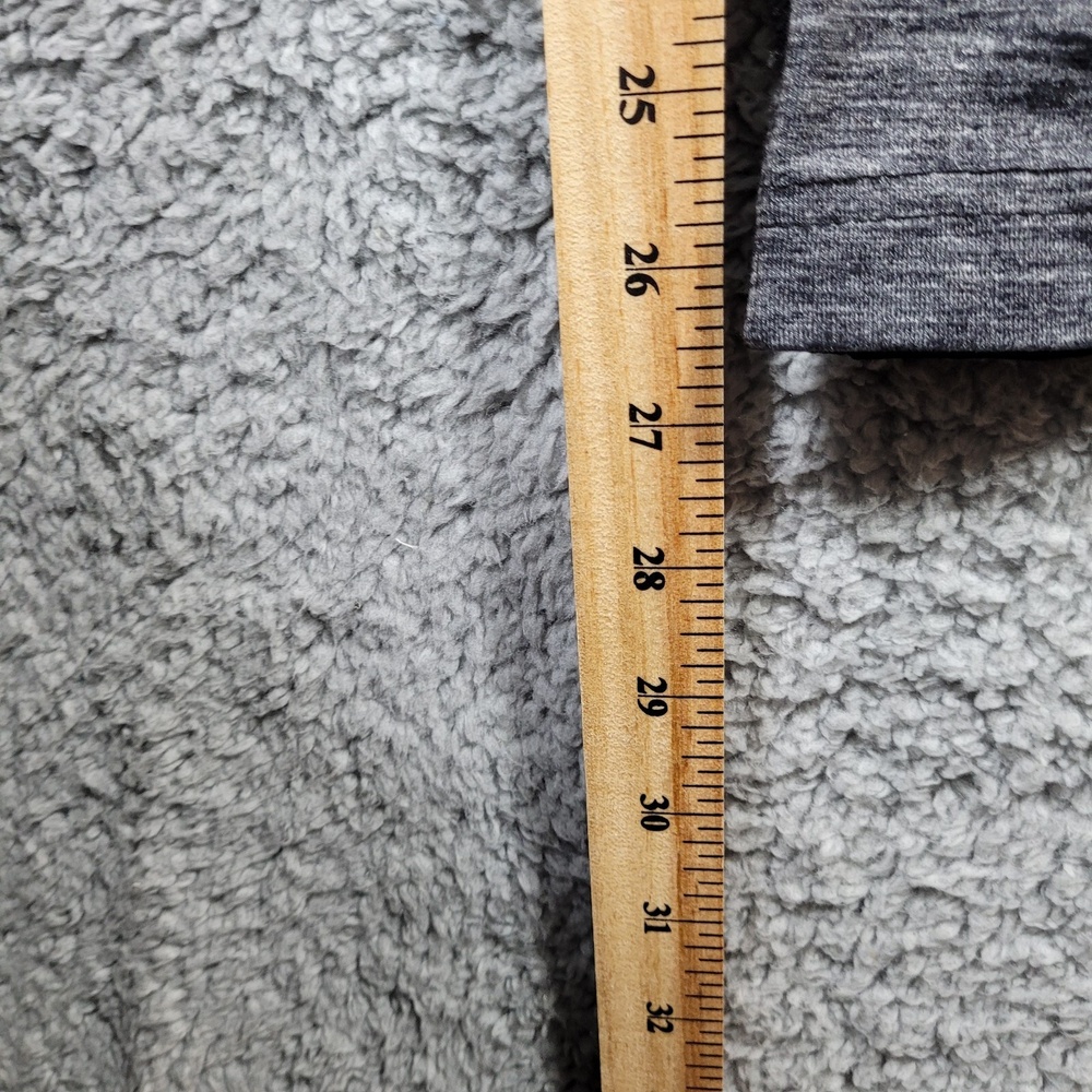 Athleta Womens Heather Gray Black Highline Hybrid Ankle Tight Legging 14 - Picture 3 of 5